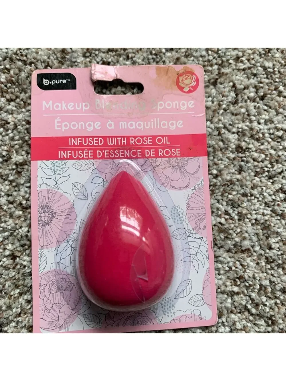 Pink Makeup Blending Sponge